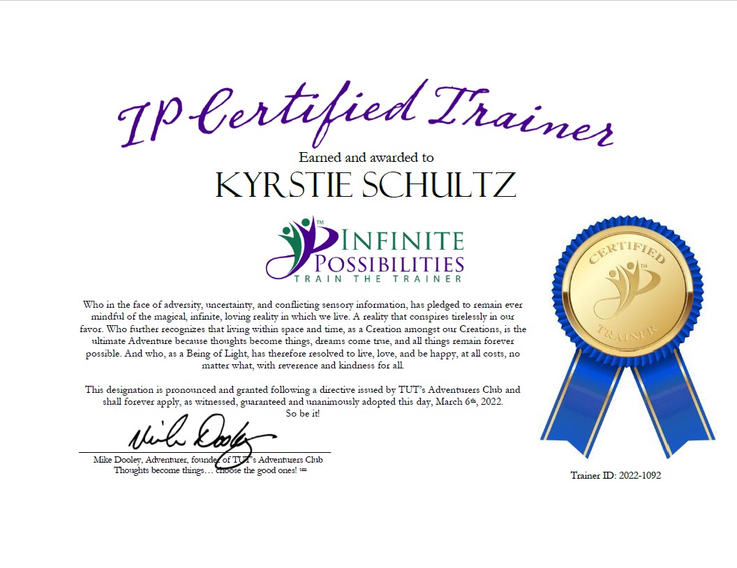 Infinite Possibilities Certified Trainer